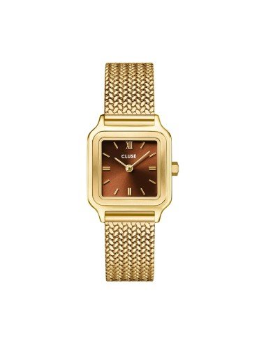 Relógio Cluse Gracieuse Petite Castanho Dourado - Comprar online
