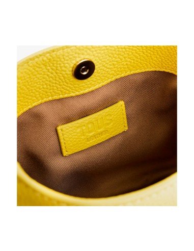 Tous Saca : petit sac en cuir couleur moutarde pour femme - Livraison gratuite