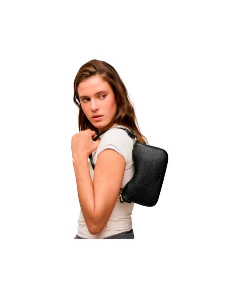 Tous Infinity-Handtasche aus schwarzem Leder – Exklusives Online-Angebot