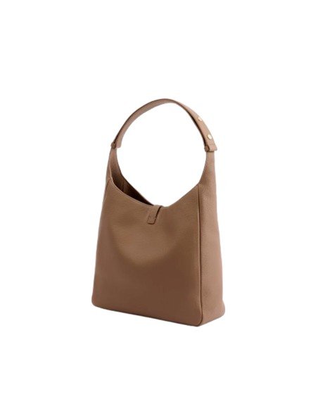 Sac en cuir taupe foncé TOUS Infinity - Livraison gratuite dès aujourd’hui