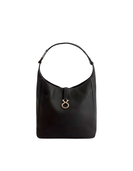 Tous Infinity : sac en cuir noir véritable, livraison gratuite