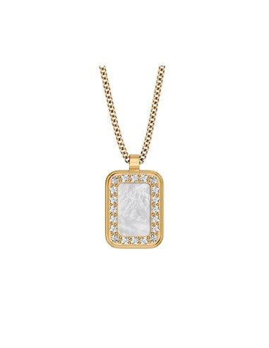 Comprar online o colar feminino Fossil Raquel Glitz com madrepérola