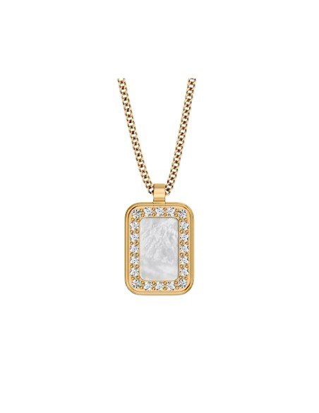 Comprar online o colar feminino Fossil Raquel Glitz com madrepérola