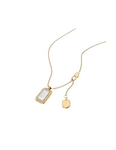 Comprar online o colar feminino Fossil Raquel Glitz com madrepérola