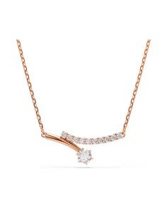 Colar Swarovski Matrix Ouro-rosa: Elegância Original Online