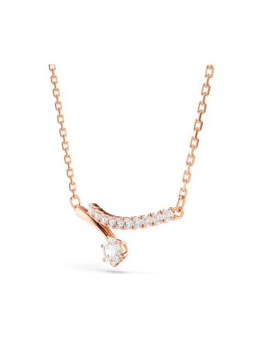 Collier Swarovski Matrix Or rose : Élégance originale en ligne