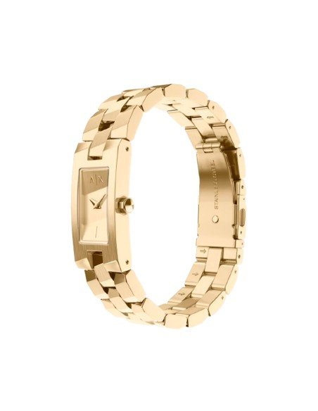 Relógio Armani Exchange para mulher AX4701 Dourado - Compre agora