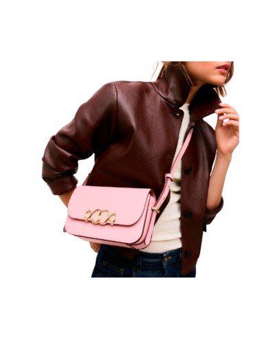 Comprar bandolera mediana flap rosa TOUS Infinity aquí
