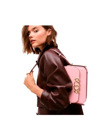 Comprar bandolera mediana flap rosa TOUS Infinity aquí