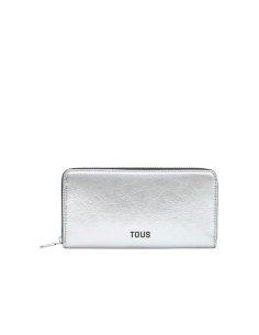 Tous Billetera Mediana Plateada New Dorp - Envío Gratis