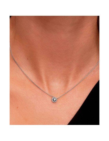 Collier Halo Pavé rond de PANDORA - Offre spéciale en ligne