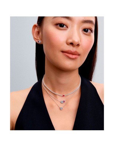 Buy an original Pandora Halo Brilliant Hearts Necklace today