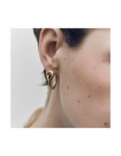 Brincos de argola Brise PDPAOLA, banho de ouro de 18 quilates. Compre aqui! 2