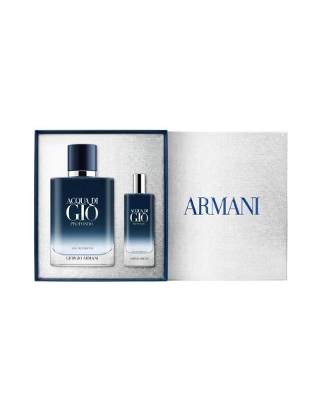 Acqua di Giò Homme Profondo - Comprar Estuche 100ml + Mini 10ml
