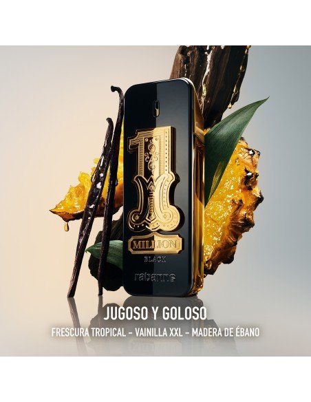 RABANNE 1 Million Black: Oferta de conjunto de perfume e desodorizante + frasco de viagem