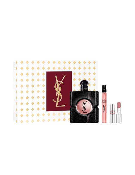 Coffret Opium Black YSL : Acheter un parfum + un rouge à lèvres, livraison gratuite