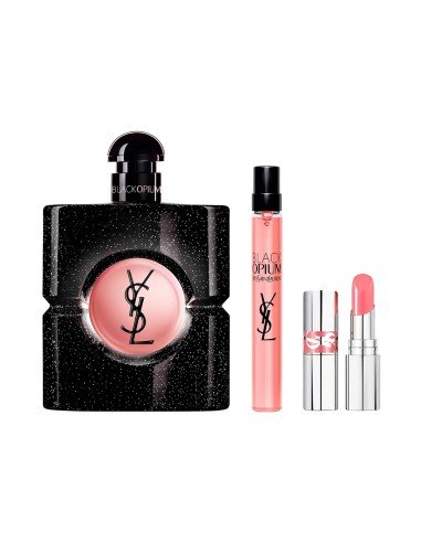 Coffret Opium Black YSL : Acheter un parfum + un rouge à lèvres, livraison gratuite