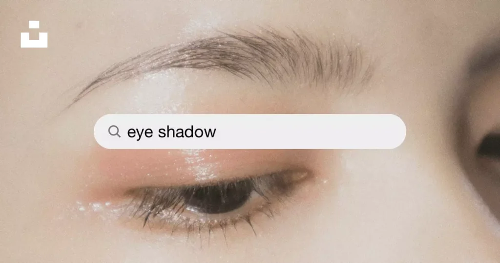 Choosing eyeshadow according to iris